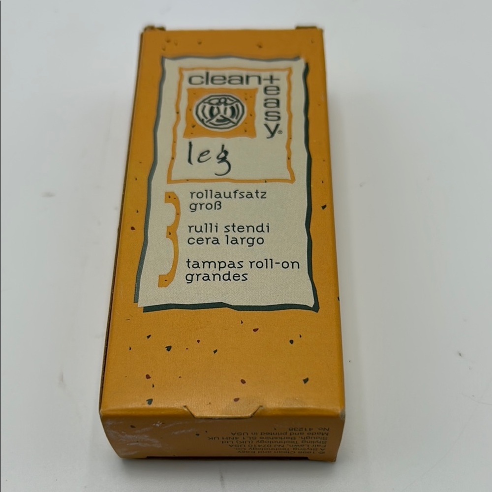 Vintage 1998 Clean+Easy Leg Roll-On Wax Refill Set Of 3 New Unused